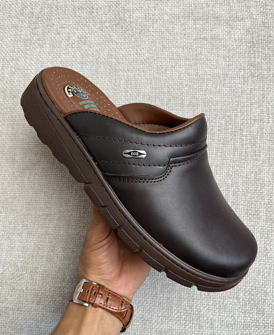 Sabots pour Hommes en Cuir