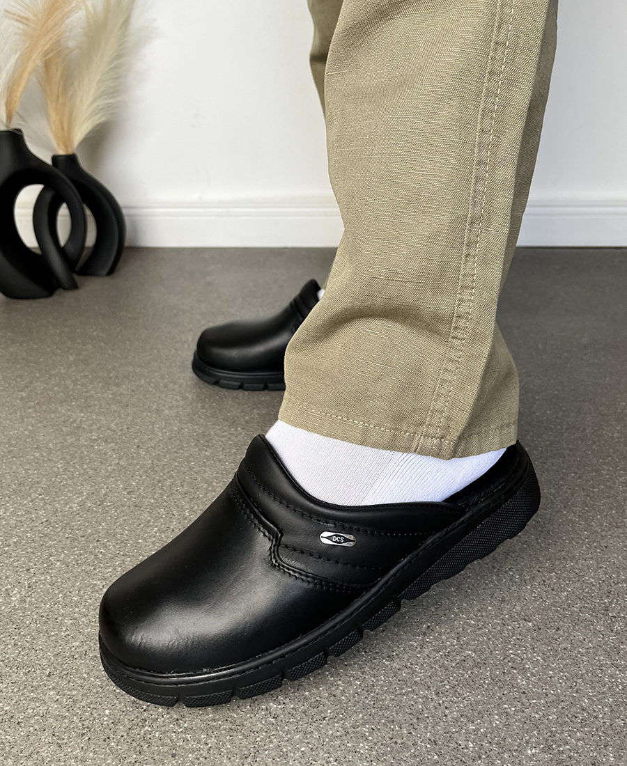 Sabots pour Hommes en Cuir