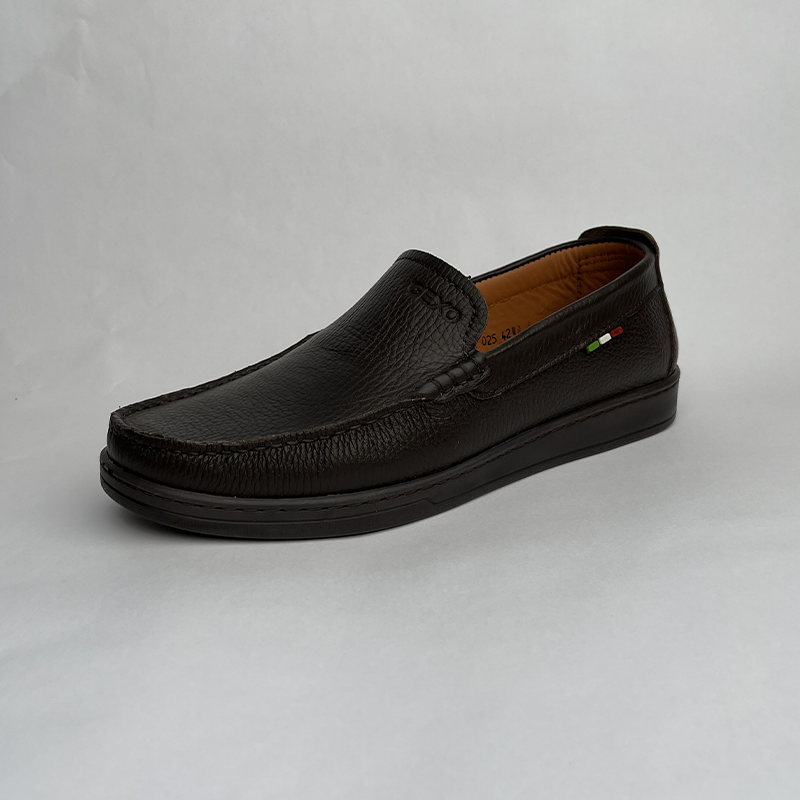 Mocassins Stylés en Cuir Véritable