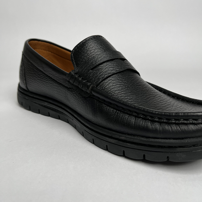 Mocassin en Cuir –Confortable et Style