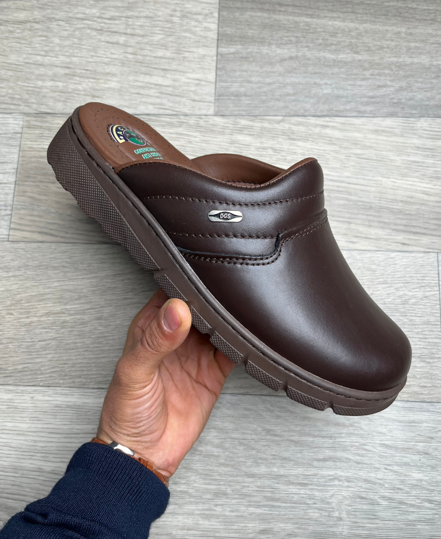 Sabots pour Hommes en Cuir