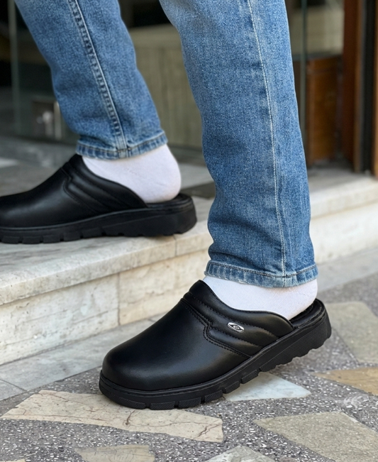 Sabots pour Hommes en Cuir