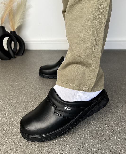 Sabots pour Hommes en Cuir