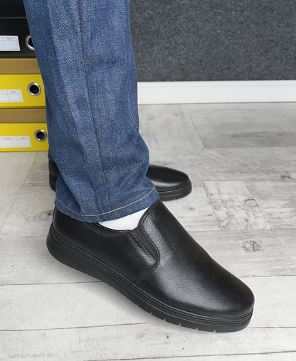 Chaussures en Cuir Grainé