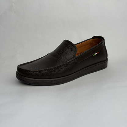 Mocassins Stylés en Cuir Véritable