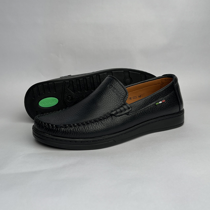 Mocassins Stylés en Cuir Véritable